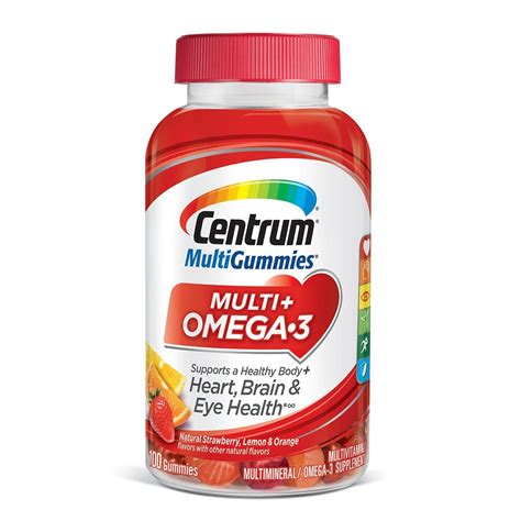 centrum vitamins with omega 3